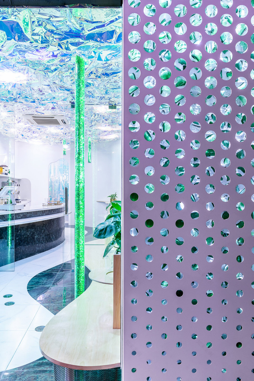 魔都迷幻森林,Mistea 茶饮店设计-69