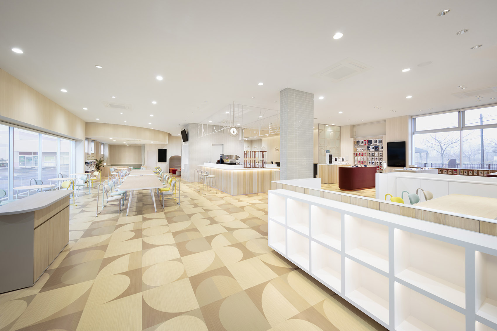 docomo商店和体验空间，日本/以设计支持移动运营商业务模式的重大变革-173