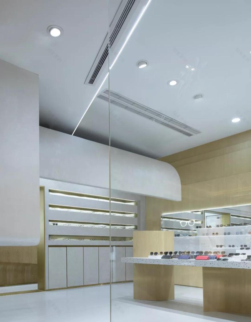 温润透镜的律动空间——EYE OF SOSEKI 眼镜店设计解析-29