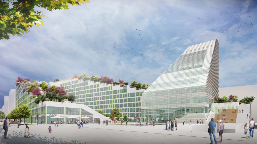 绿色市政厅 · 阿尔巴尼亚零排放建筑与城市博物馆-0