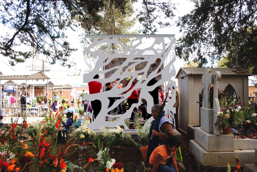 墨西哥 Paracho 墓园设计-5