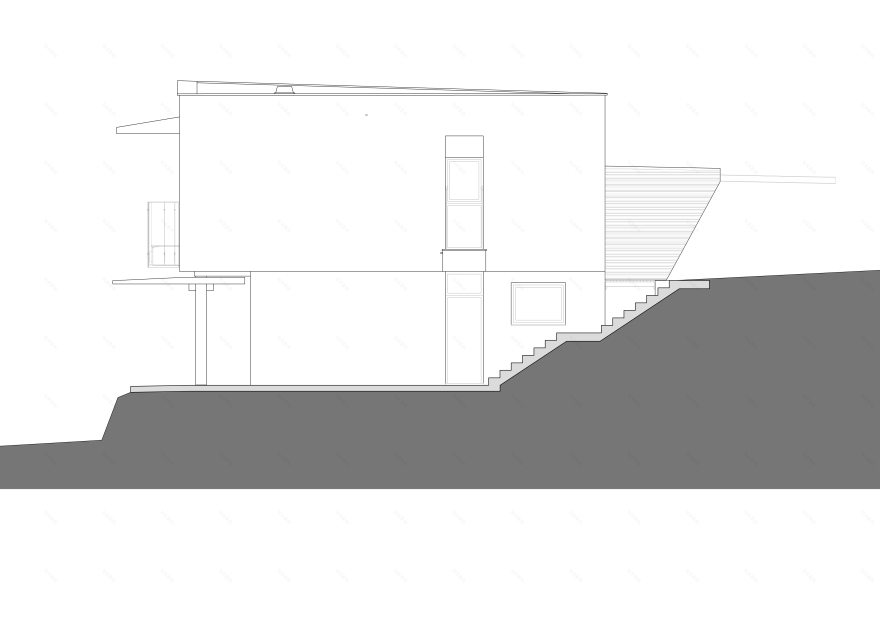 山间别墅 | 融入自然的全景视野-20