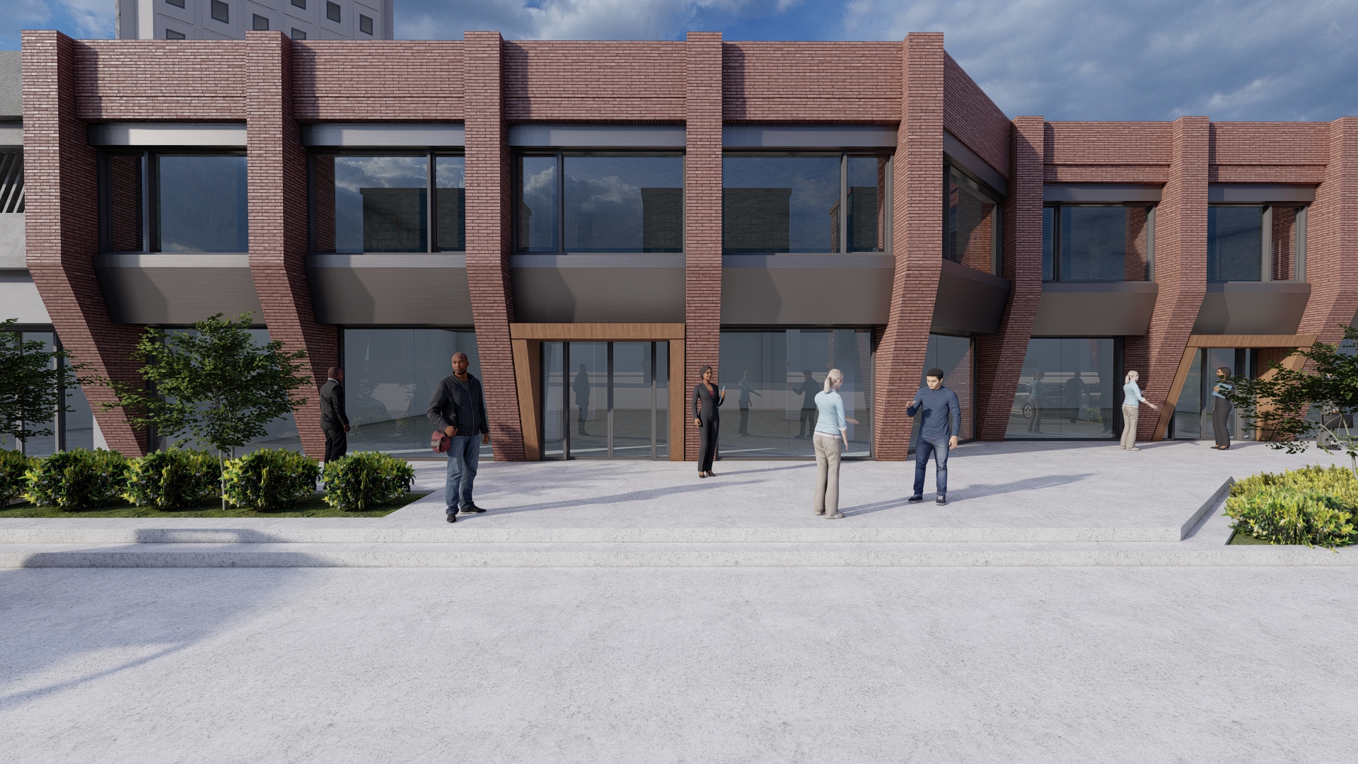 1978 年建筑翻新，打造商业适用的立面设计-16