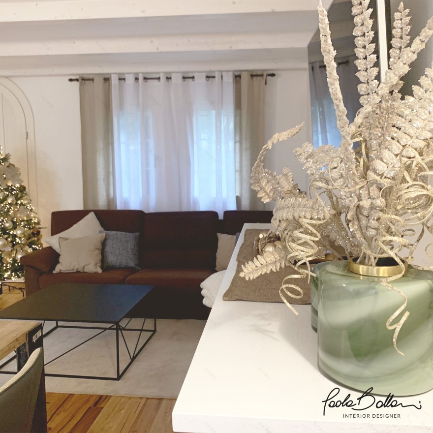 温馨乡村客厅软装设计-4