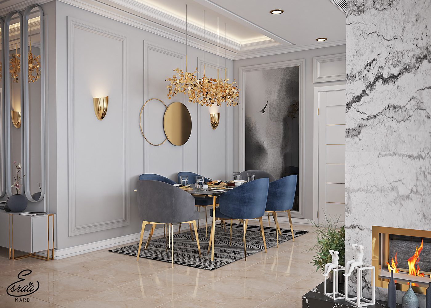 kitchen & living Area-4