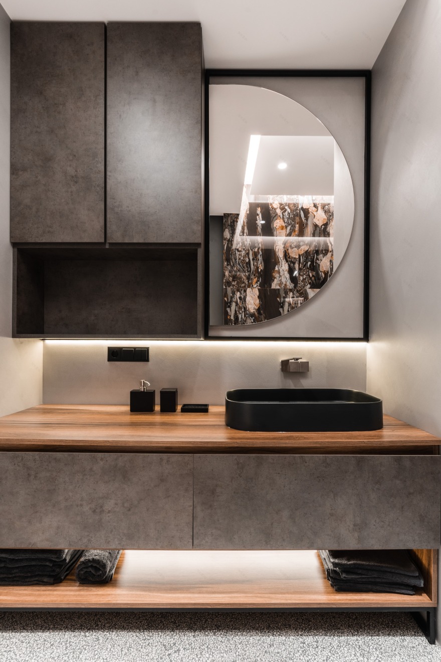 摩尔多瓦现代简约公寓设计丨AB + Partners-21