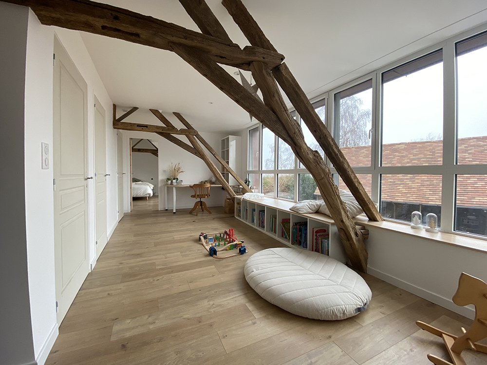 Anthony Poirier丨别墅建筑丨Surélévation de combles-0