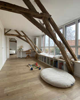 Anthony Poirier丨别墅建筑丨Surélévation de combles