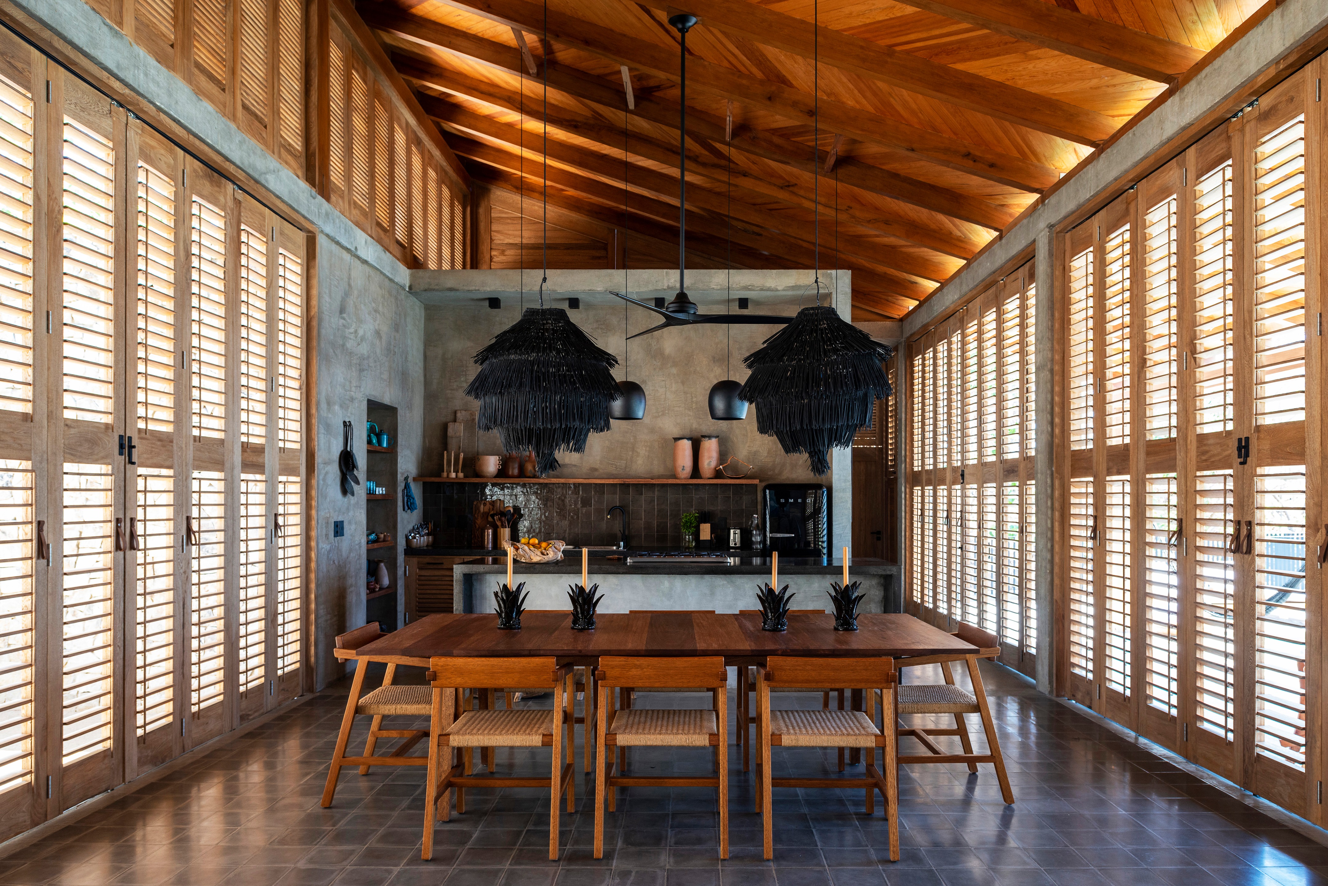 融入自然的墨西哥度假屋丨emestudio-13
