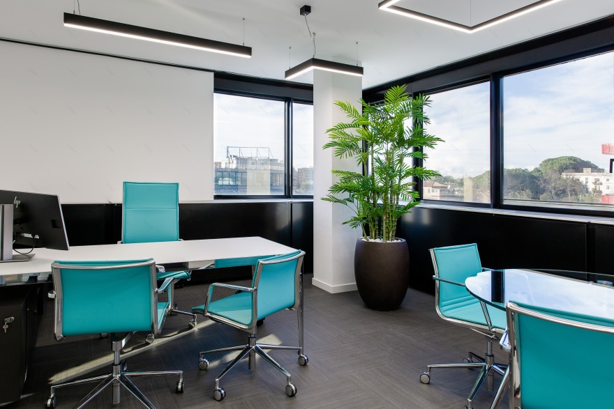 简约优雅办公空间设计-14