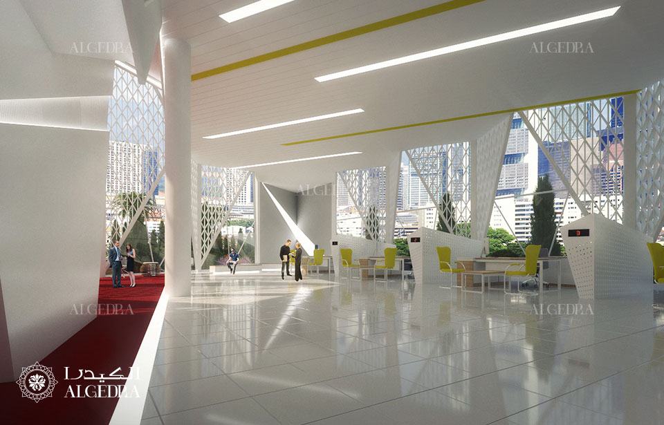 阿布扎比现代办公空间设计-1