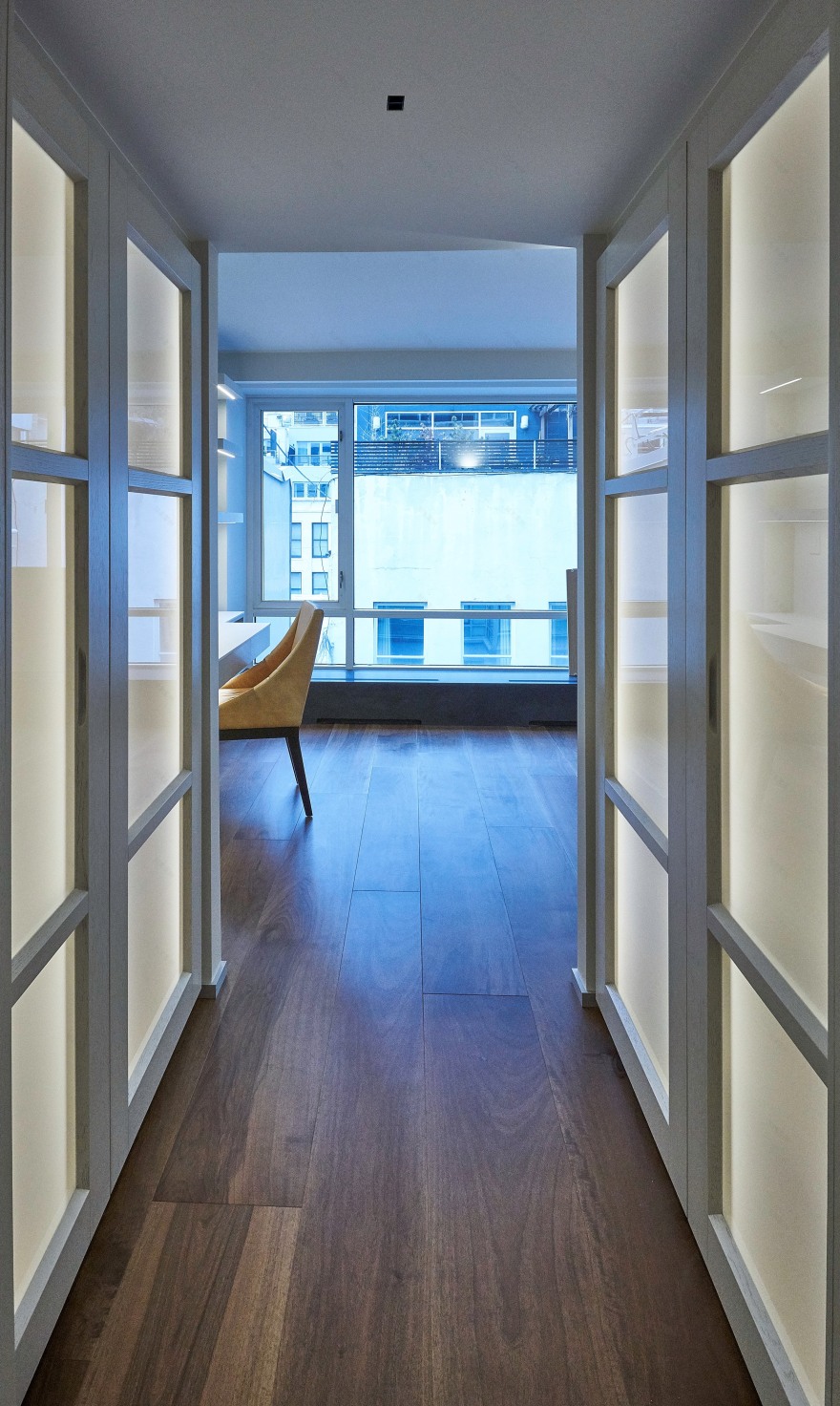 纽约 Warren Street 顶层公寓的精致室内设计-23