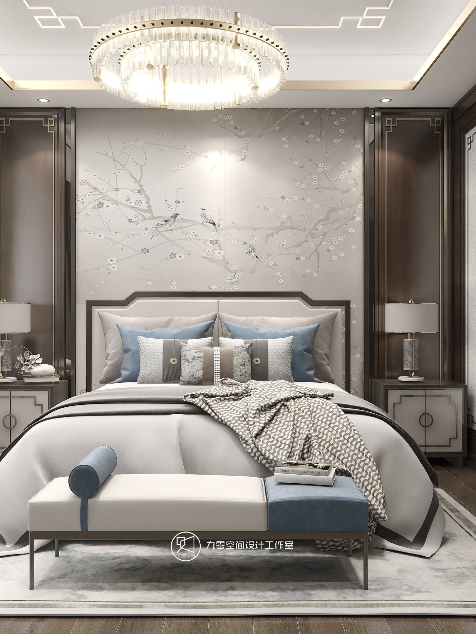 90空间《莫问归期》165平方新中式，回归安静，享受自然本身的恬静！-33