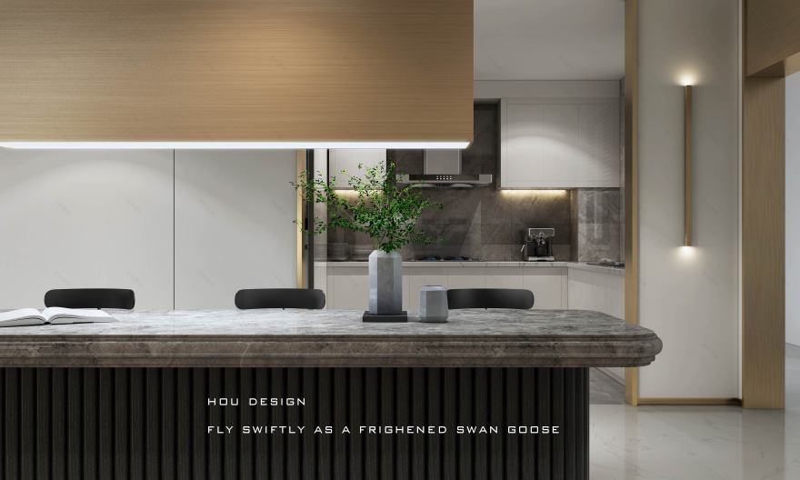 梦幻金线 | 侯·Design 团队打造的私宅空间-11