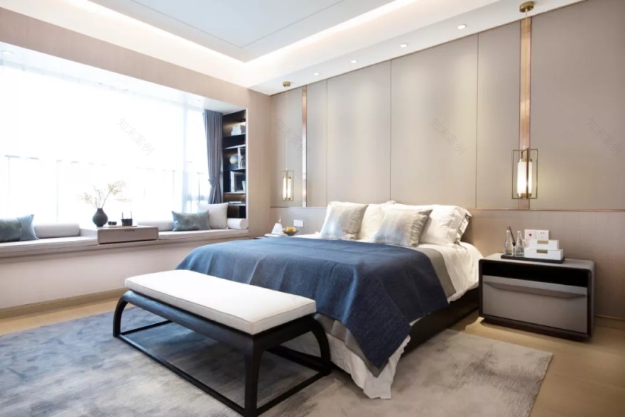 大户型优雅炫富设计,私密空间与公共空间完美平衡-14