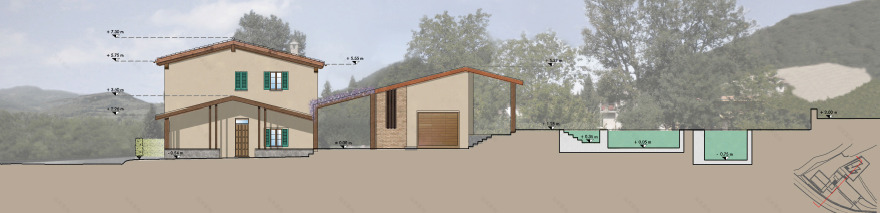 地景与建筑的和谐变奏——融入意大利乡村的现代建筑-3