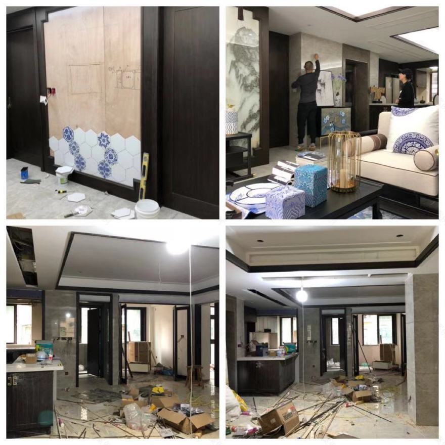 高科锦园的青花瓷风格设计-29