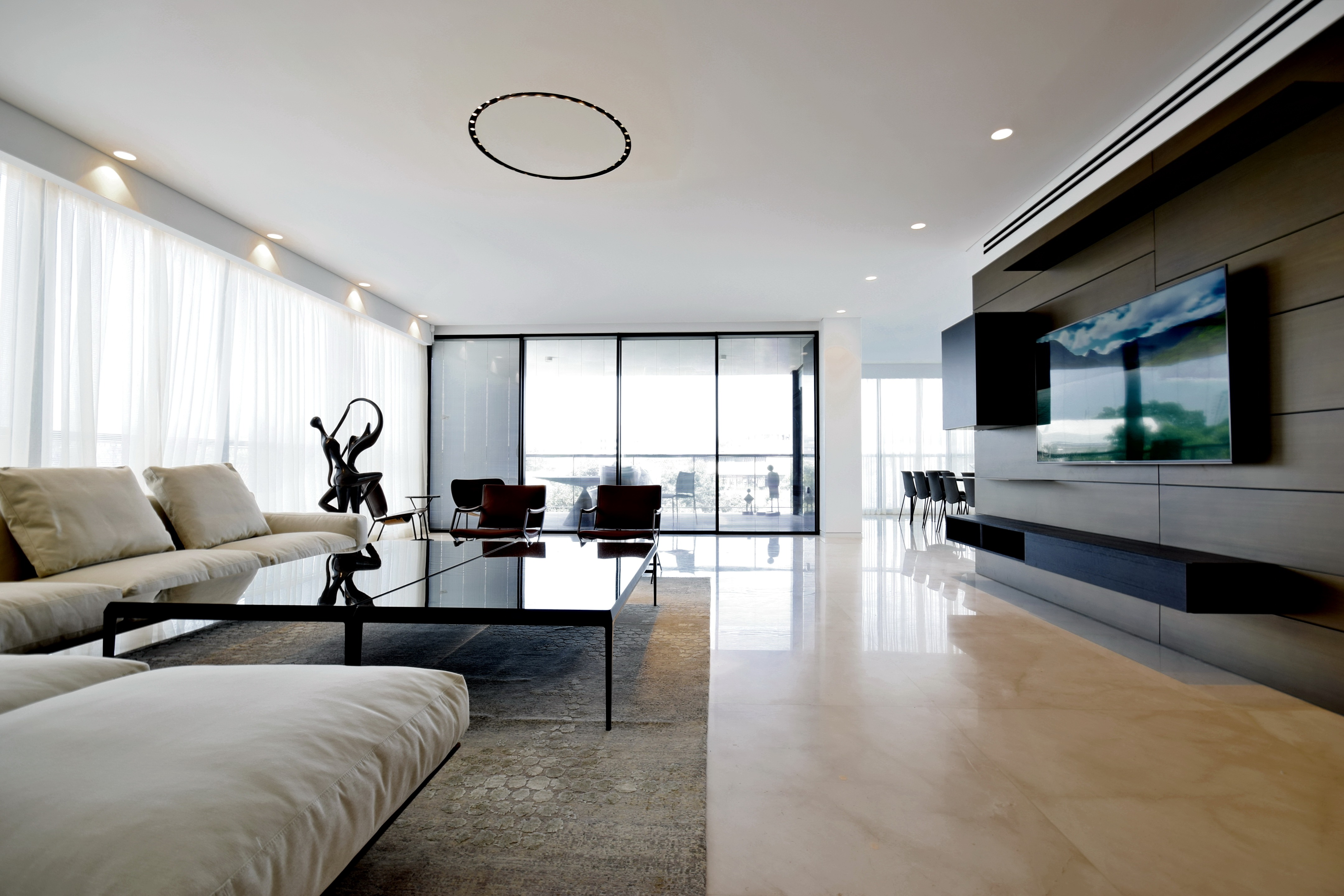 特拉维夫公寓，色彩与材质的完美协奏-4