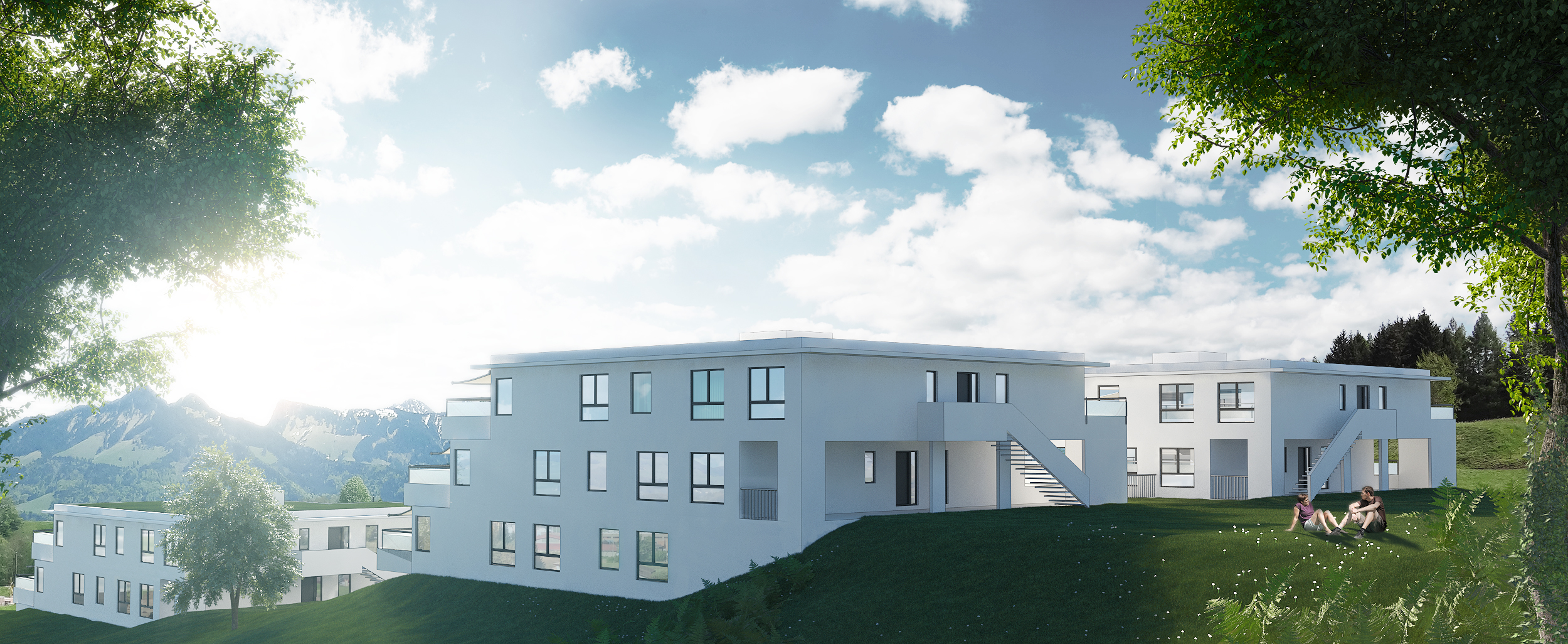 Jean-Paul Christinat丨公寓建筑丨Bulle-1