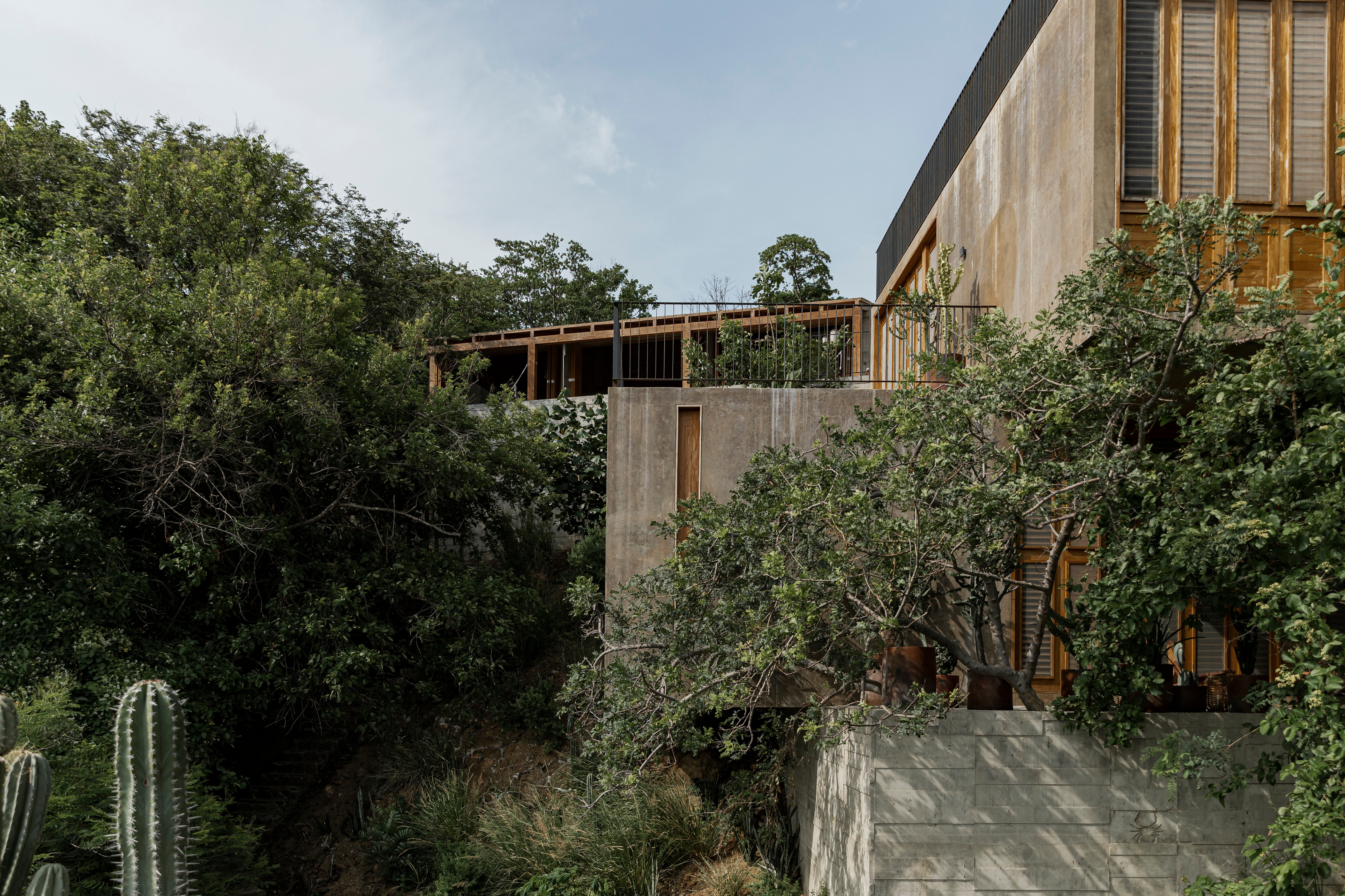 融入自然的墨西哥度假屋丨emestudio-40