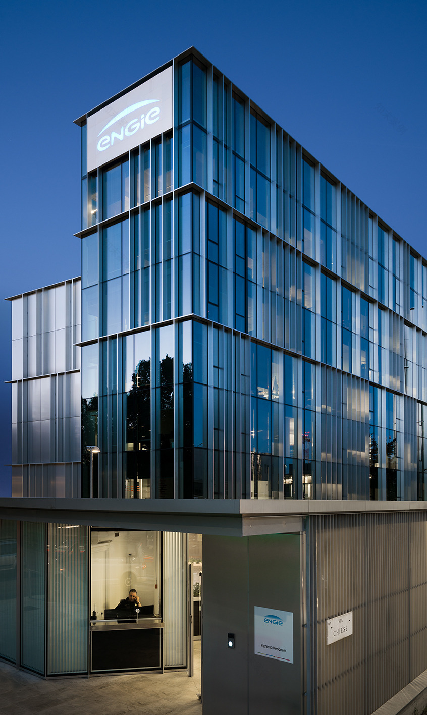 Engie 总部办公建筑 | 节能环保,室内外一体化的现代设计-5