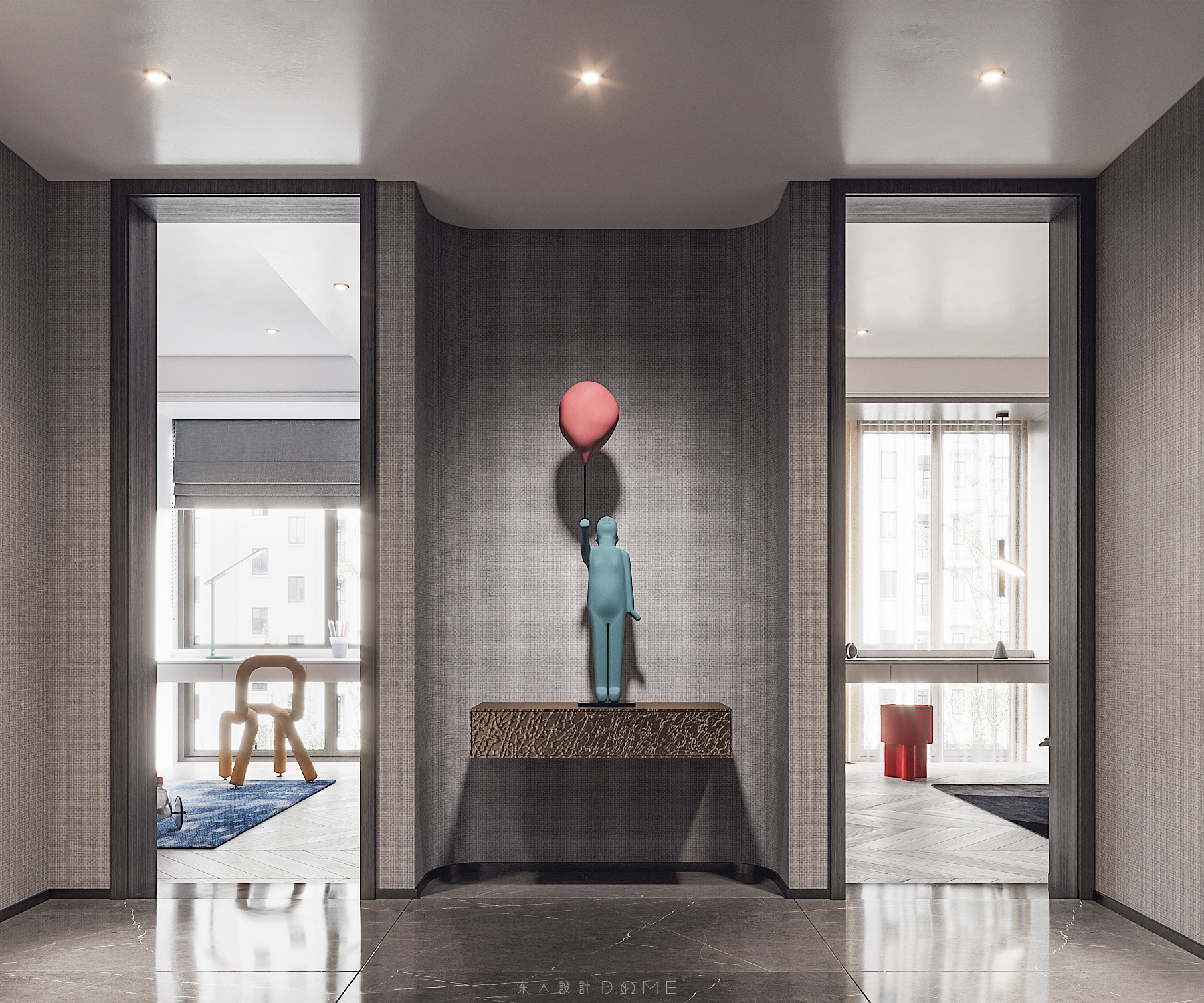 TOMO東木筑造丨别墅丨东木设计 丨 283㎡ 4室2厅，远离喧嚣融入质感生活-15