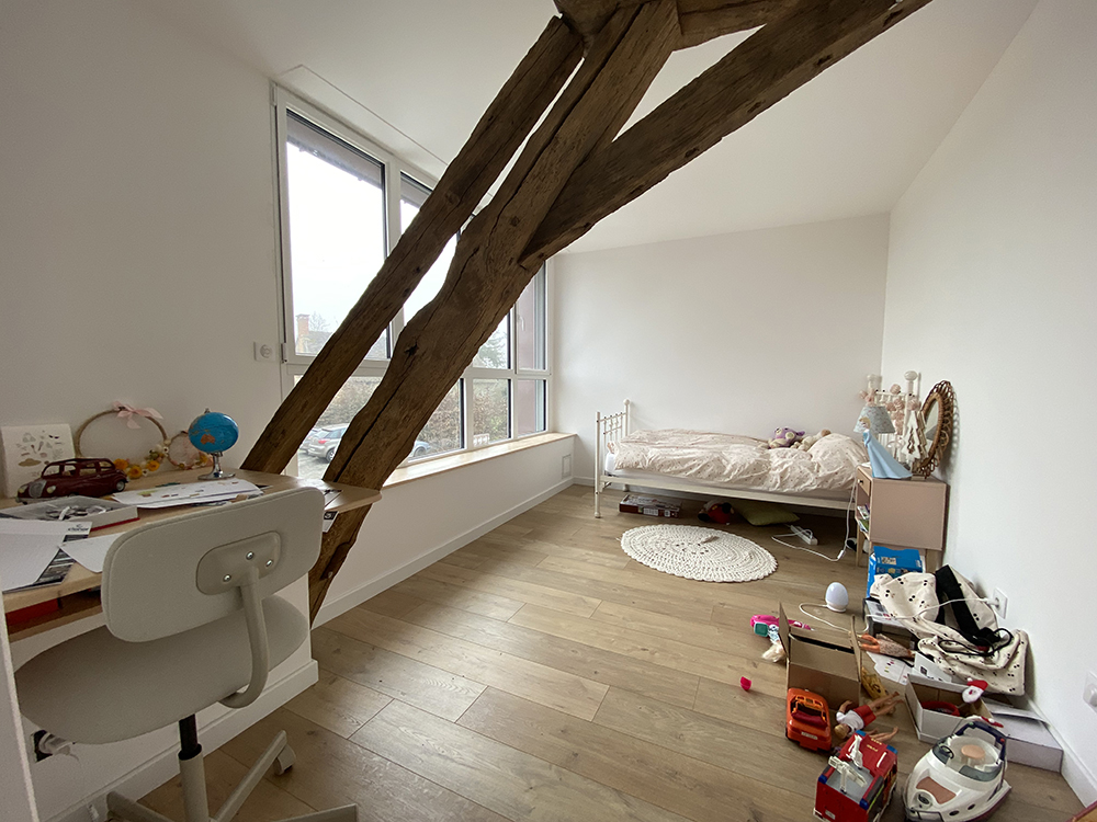 Anthony Poirier丨别墅建筑丨Surélévation de combles-6