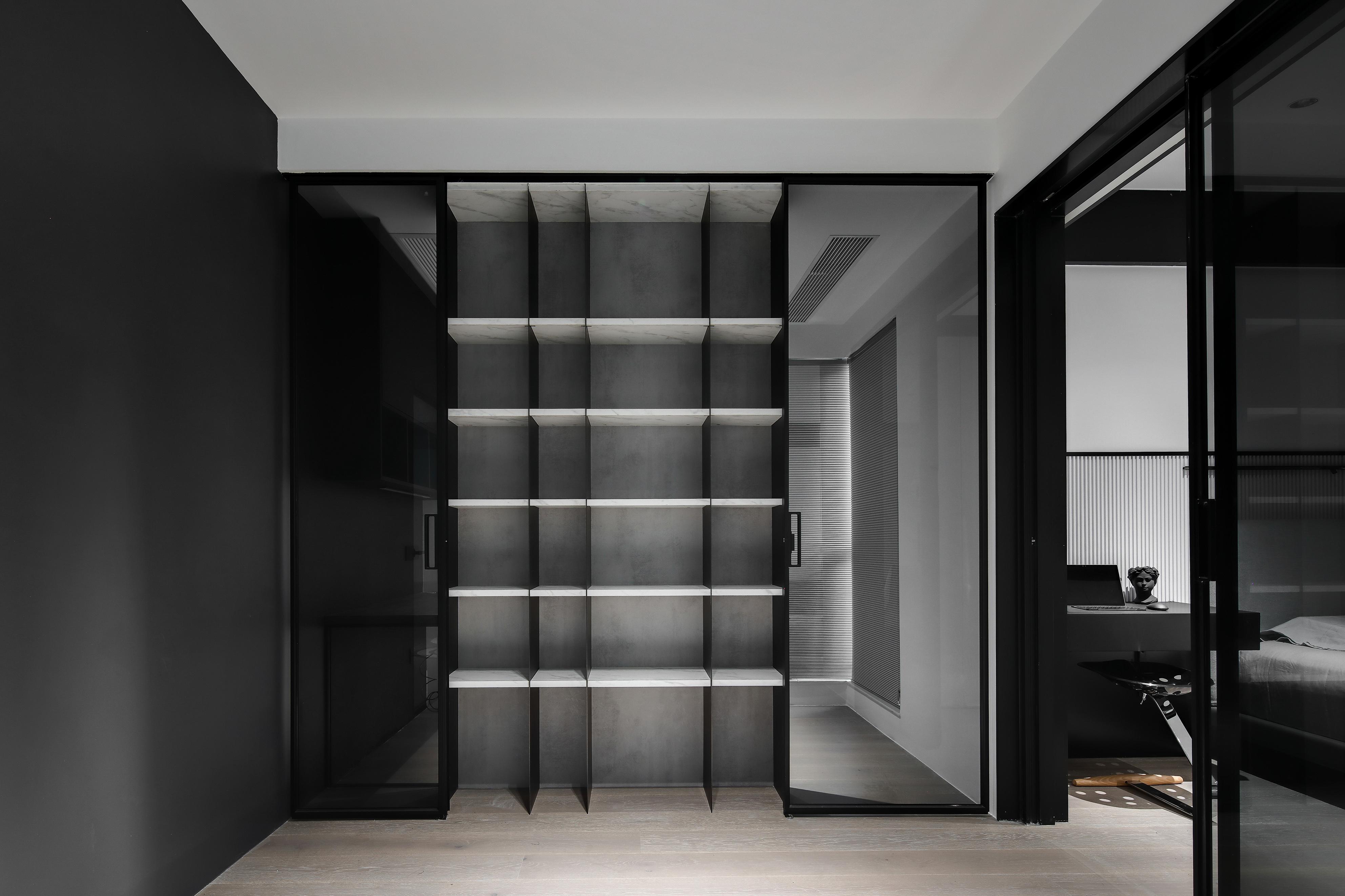 90后夫妻的75m2中性质感两室-12