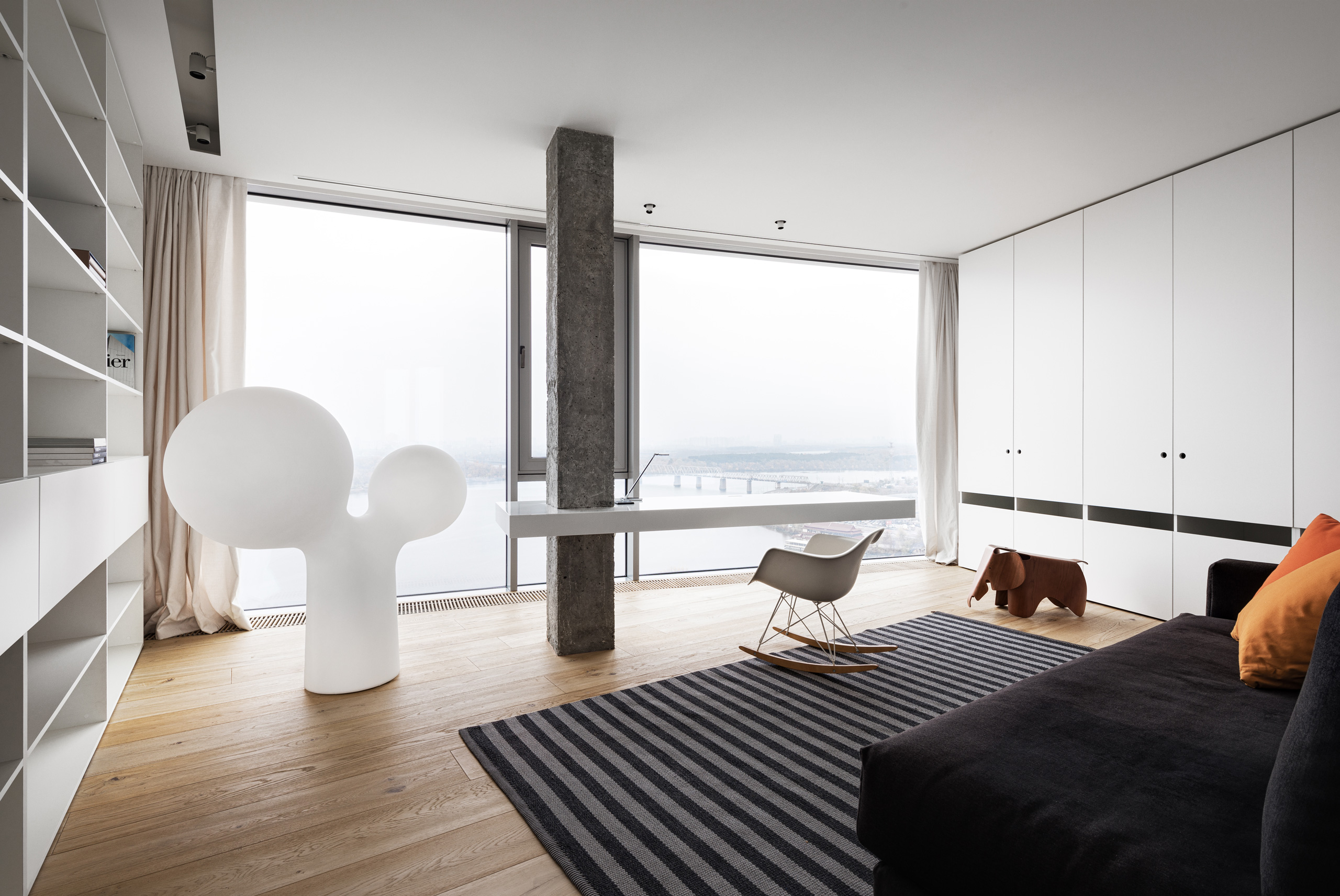 双层公寓设计，尽显空间层次感-18