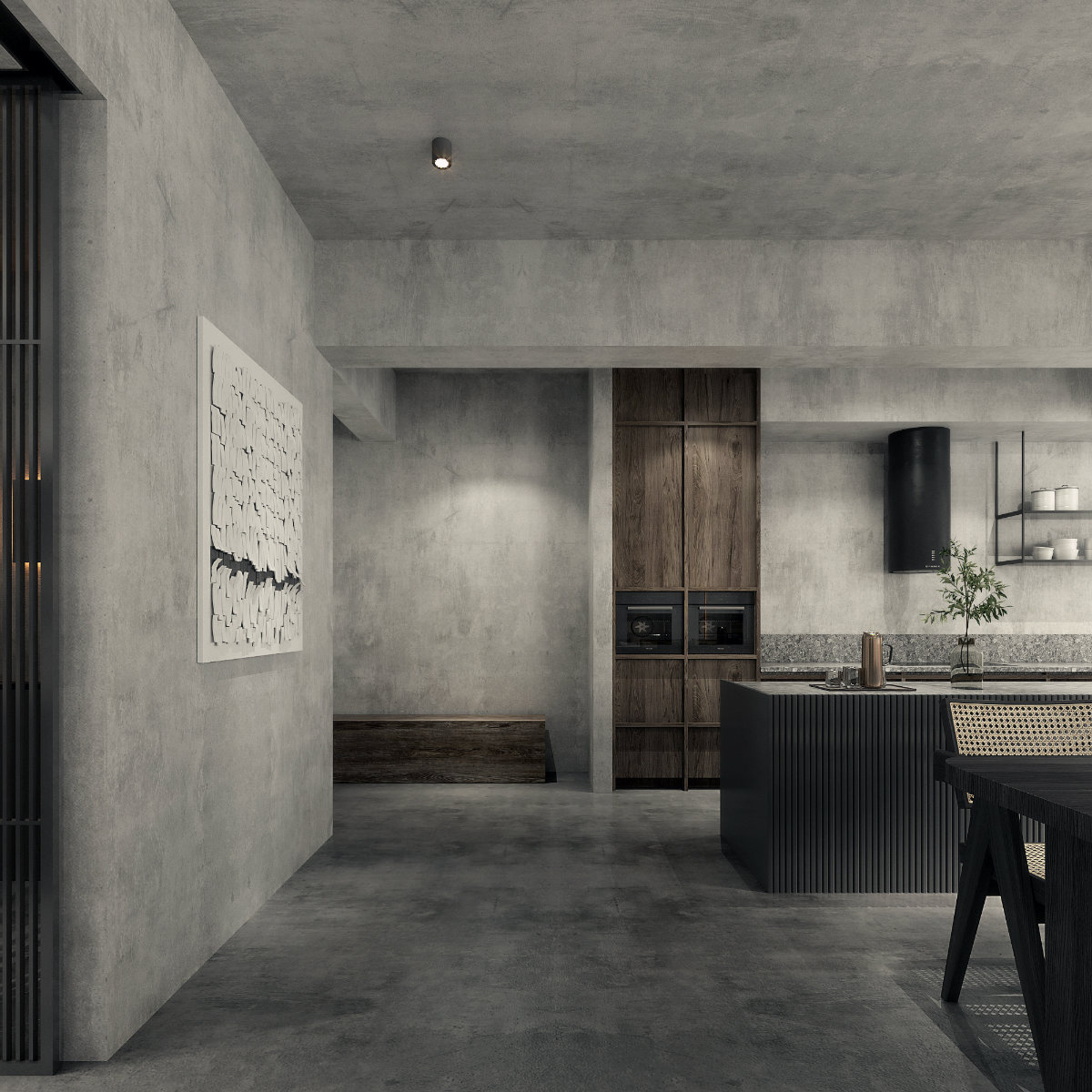 重庆万科彩云湖｜私宅设计——重庆择术空间设计-5