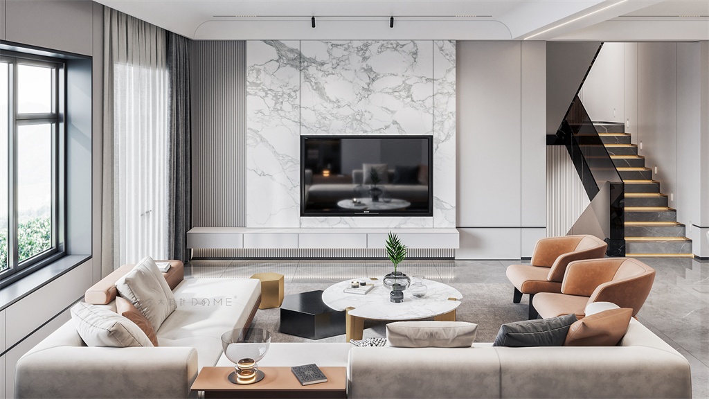 东木设计 丨 700㎡梦想私宅，蕴含品质之美！-7