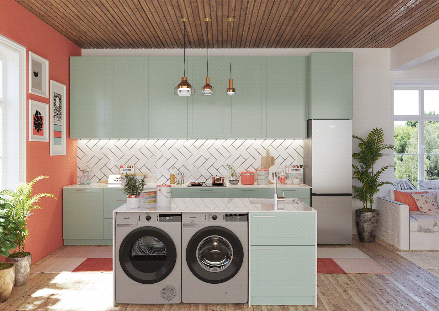 潘通 2019 年度色“活珊瑚”在品牌设计中的应用-10