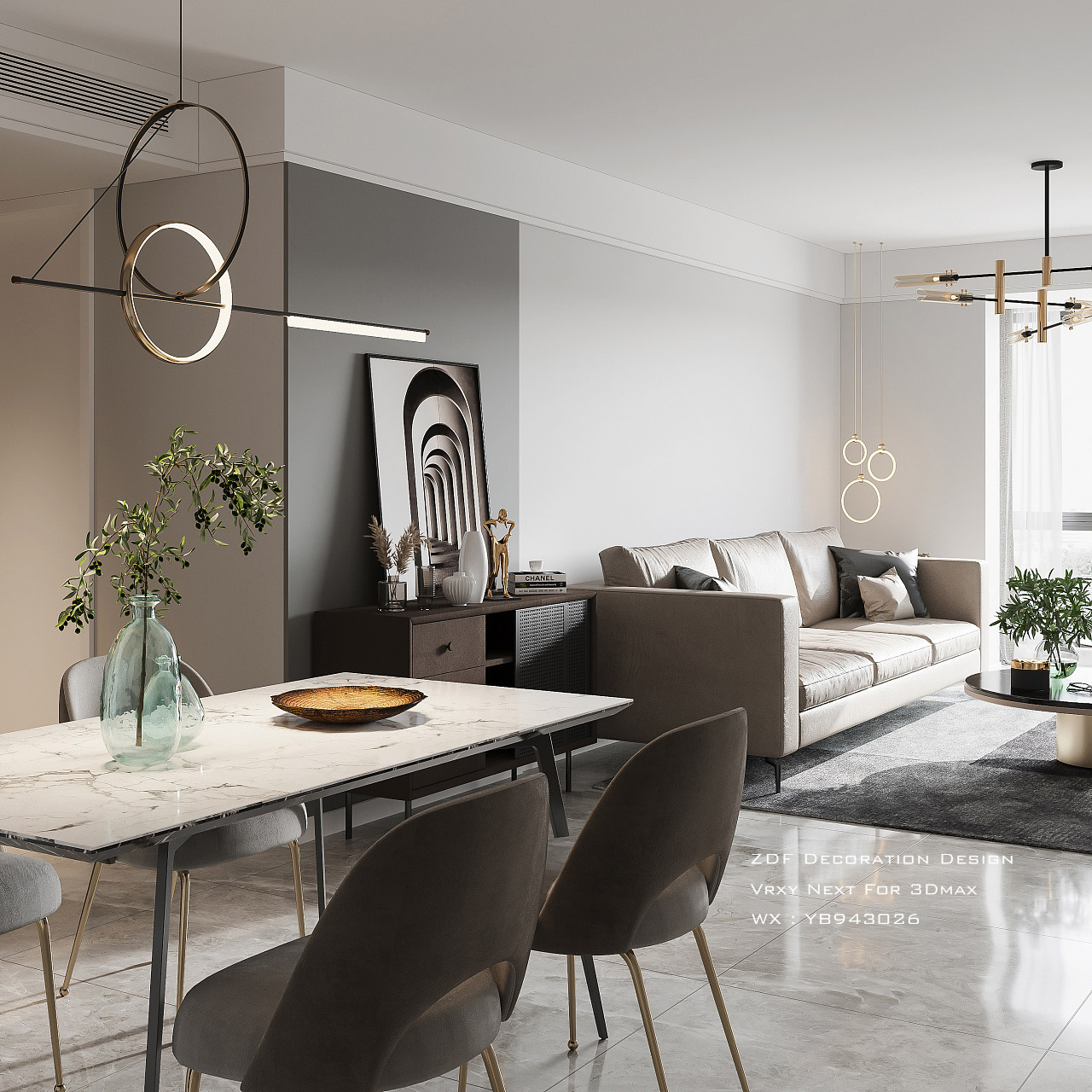 现代简约全案-2