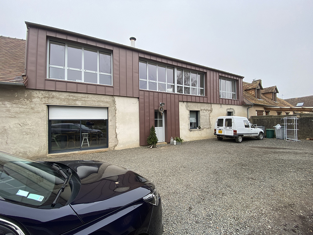 Anthony Poirier丨别墅建筑丨Surélévation de combles-2