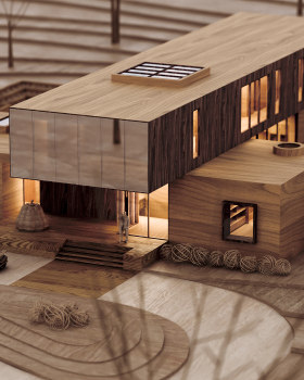 CGI Scale Model. New Jersey. Project by Chen + Suchart