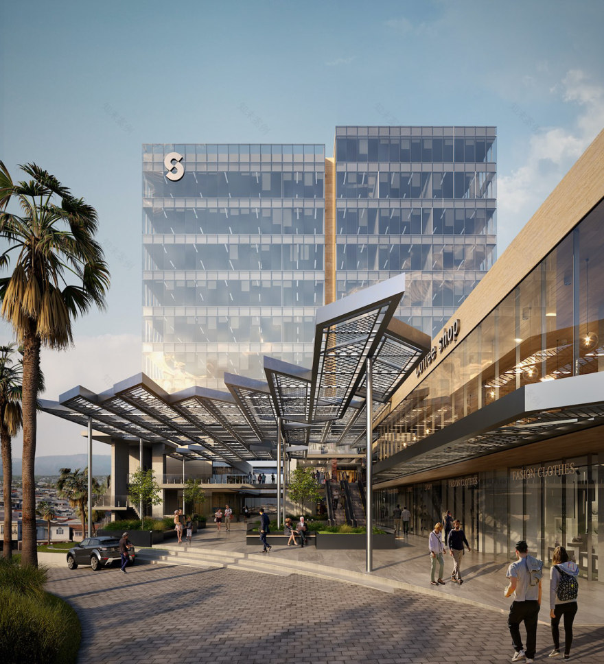 G Hub Residence // 3D Architectural Animation丨办公建筑丨Summyt Office // 3D Visualization-9