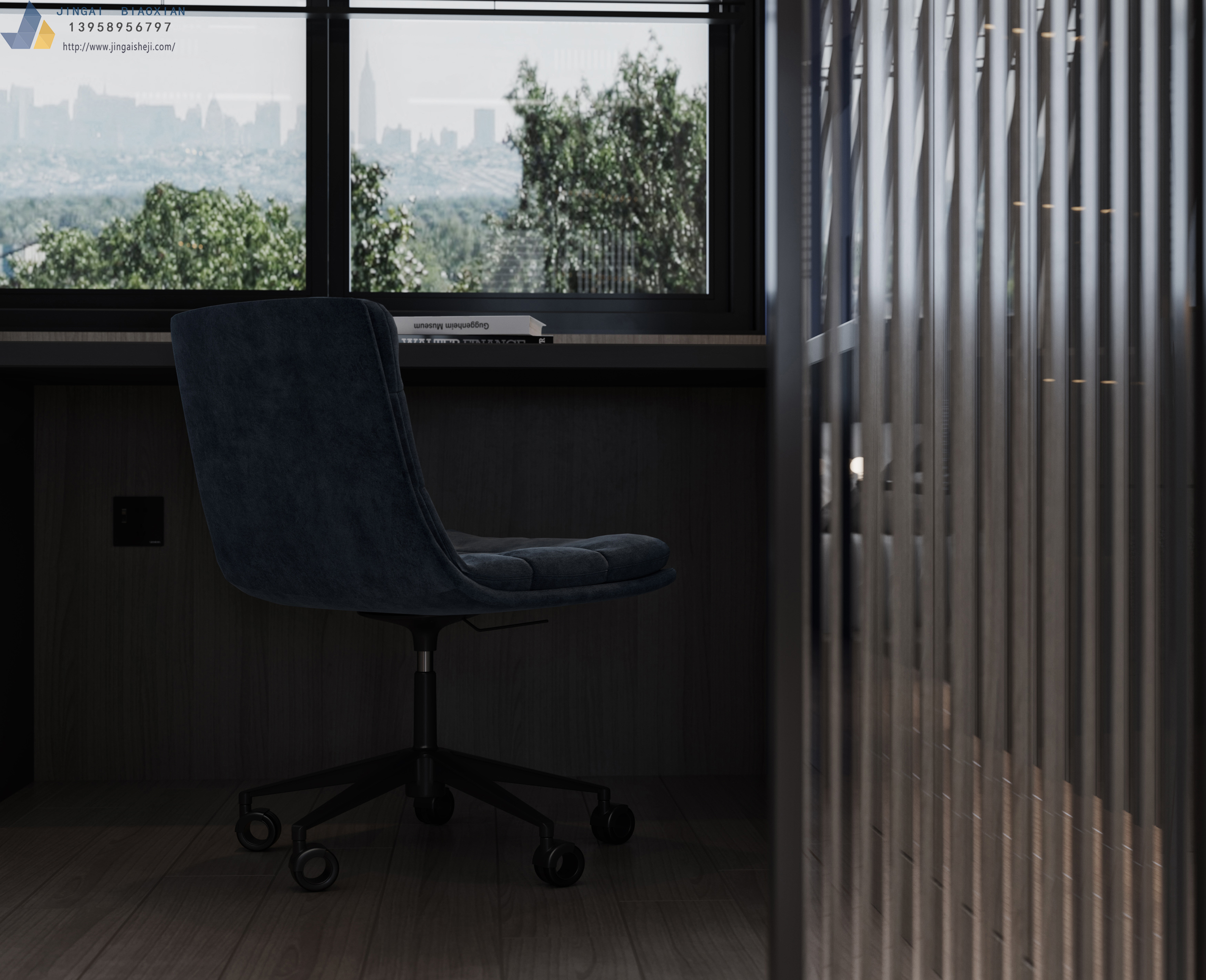 又一套极简暗黑风-11