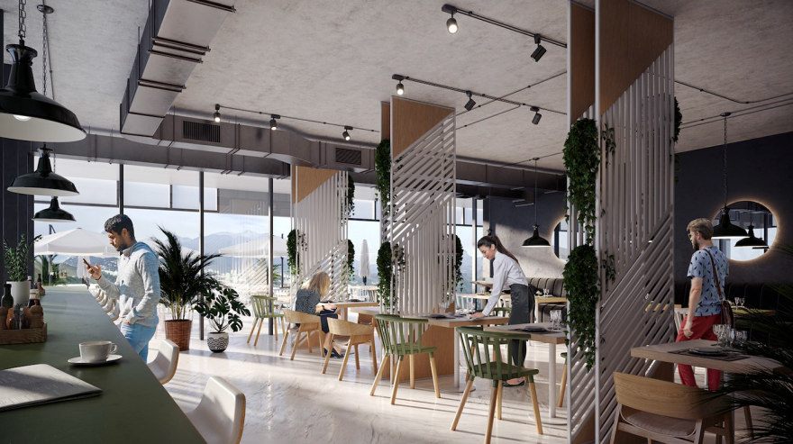 G Hub Residence // 3D Architectural Animation丨办公建筑丨Summyt Office // 3D Visualization-4