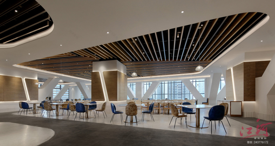 腾讯新总部滨海大厦员工餐厅-4