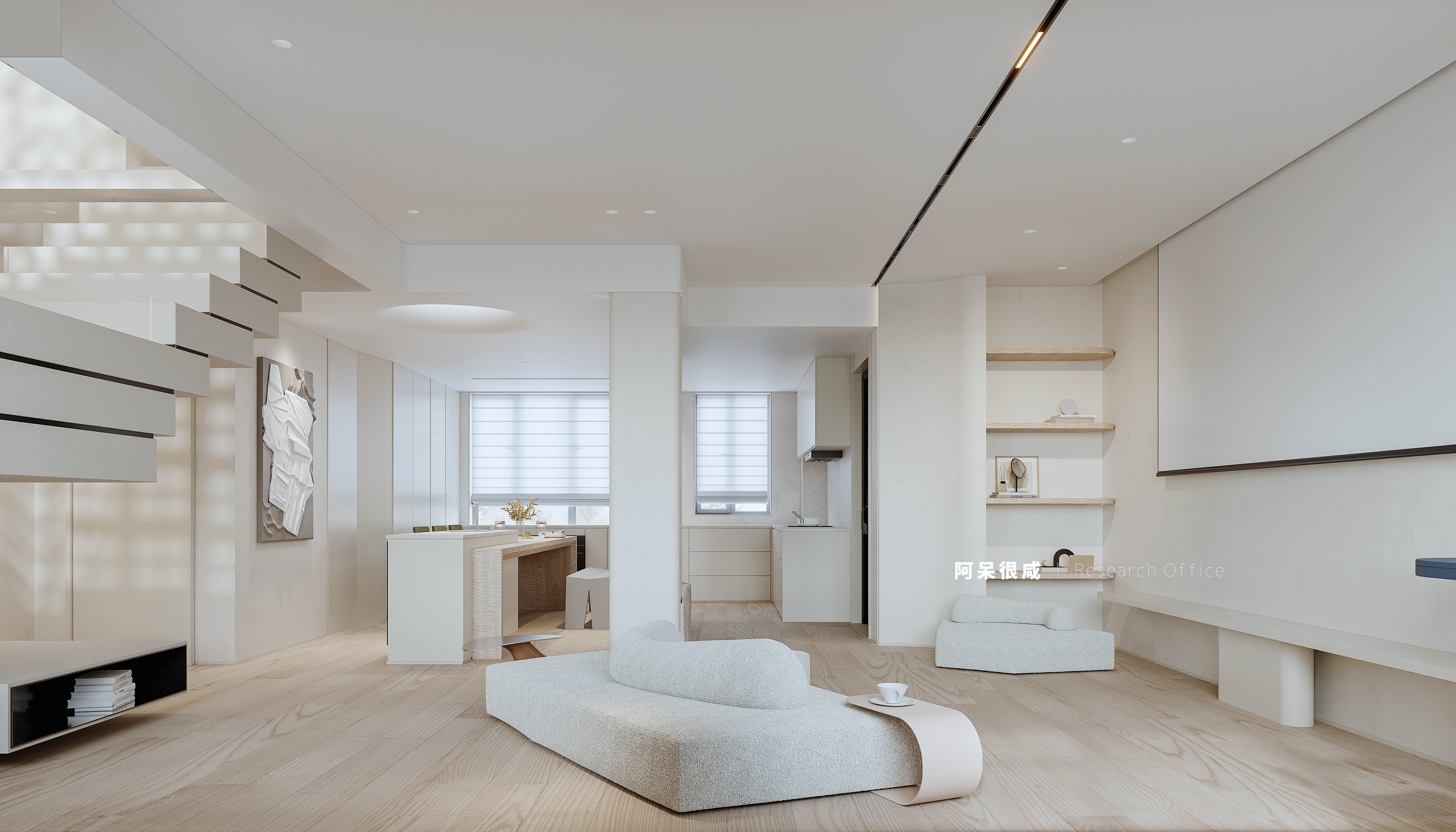 现代跃层 · 探索人心的美学空间-7