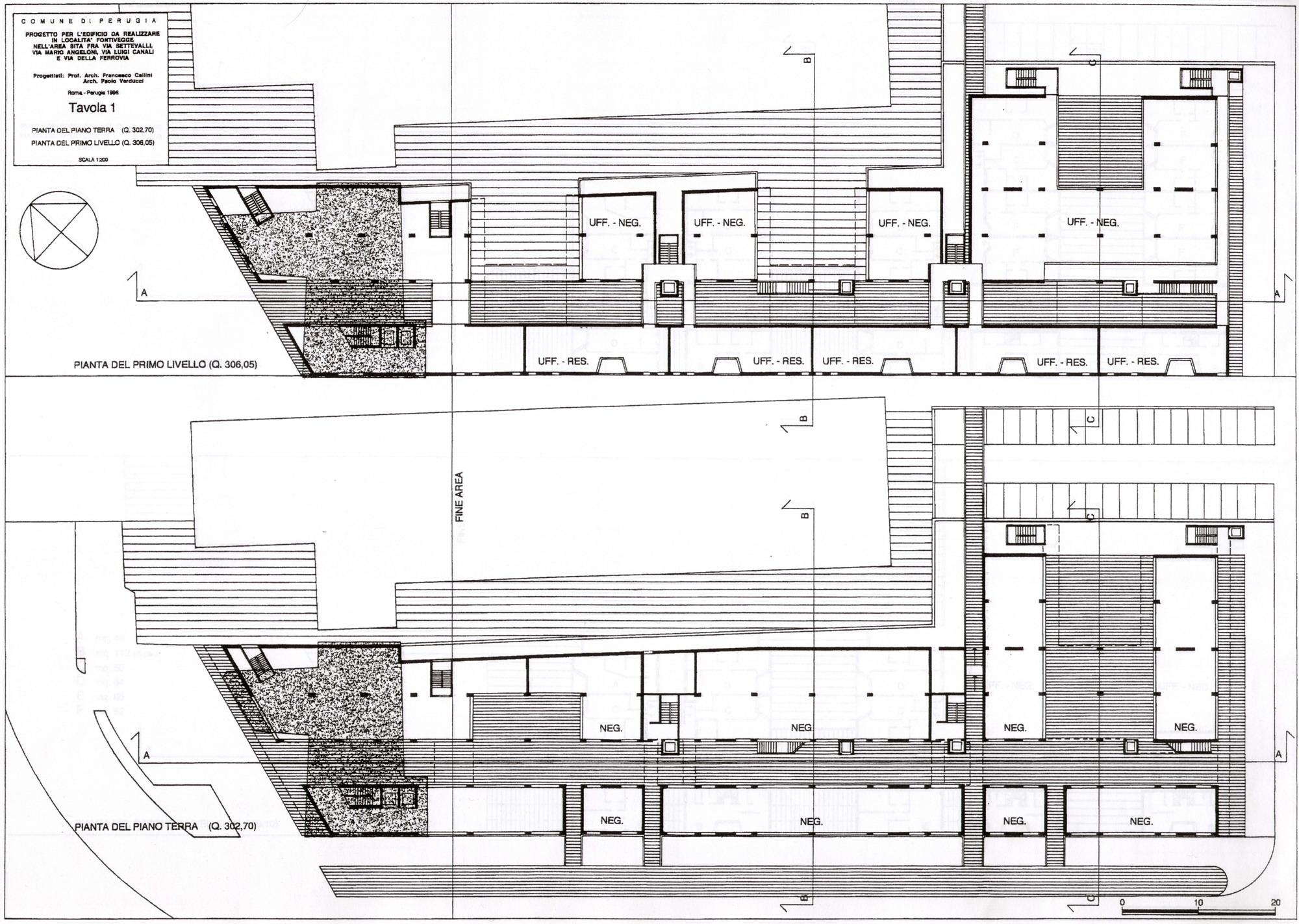 意大利 Perugia 城市 Fontivegge 区重建规划-3