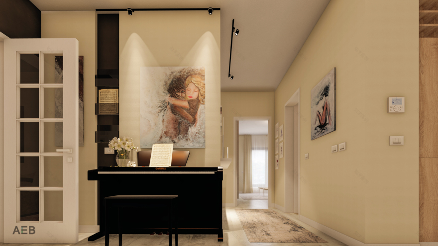 量身定制,细节铸就非凡——阿尔巴尼亚豪华公寓设计-3