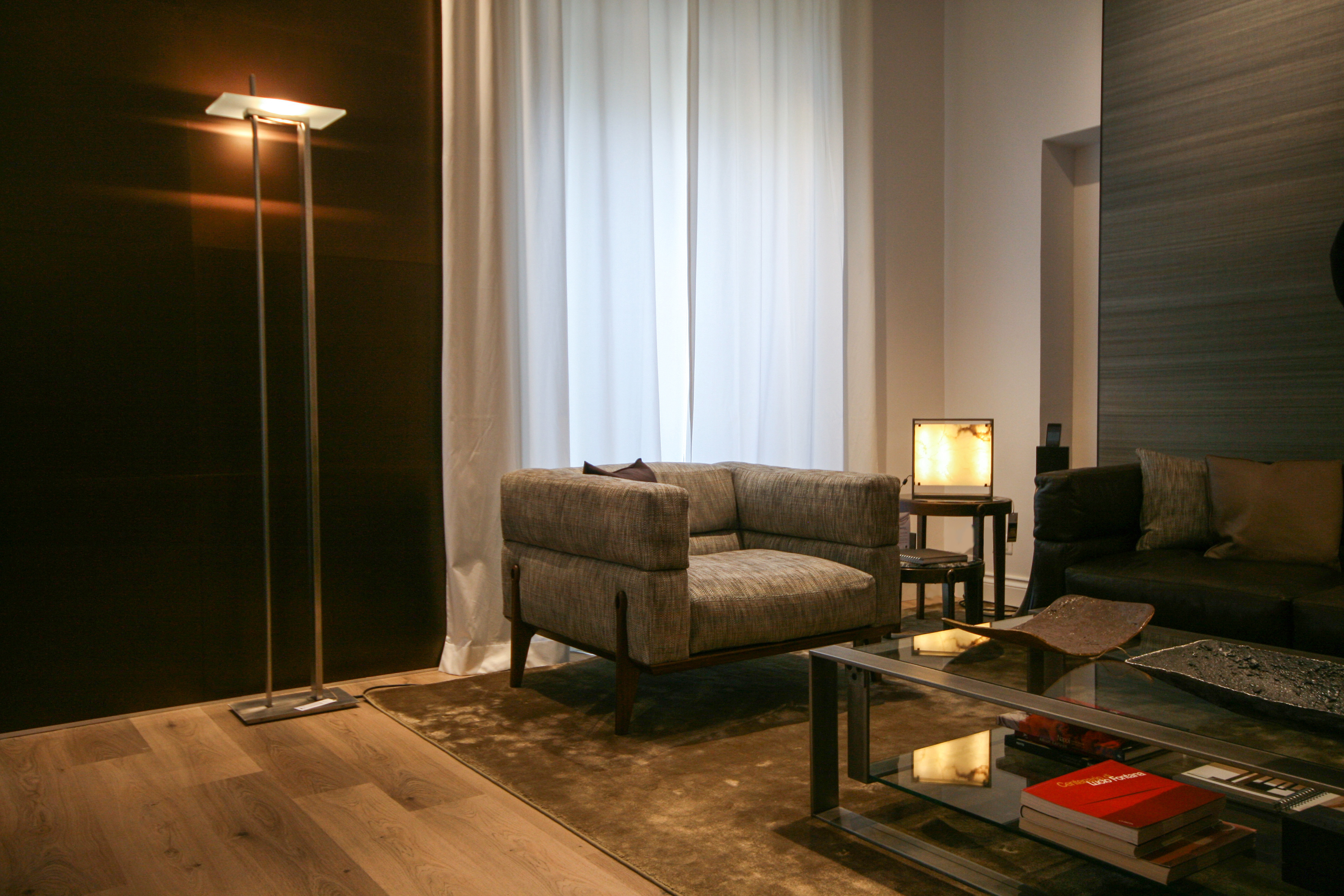 双人工作台定制设计，现代简约风格-2