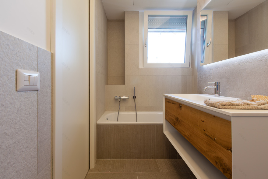 罗马南郊公寓的灵动空间设计-21