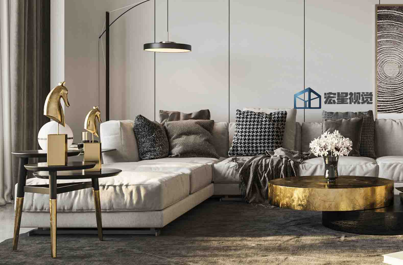 现代风格，最近作品-1