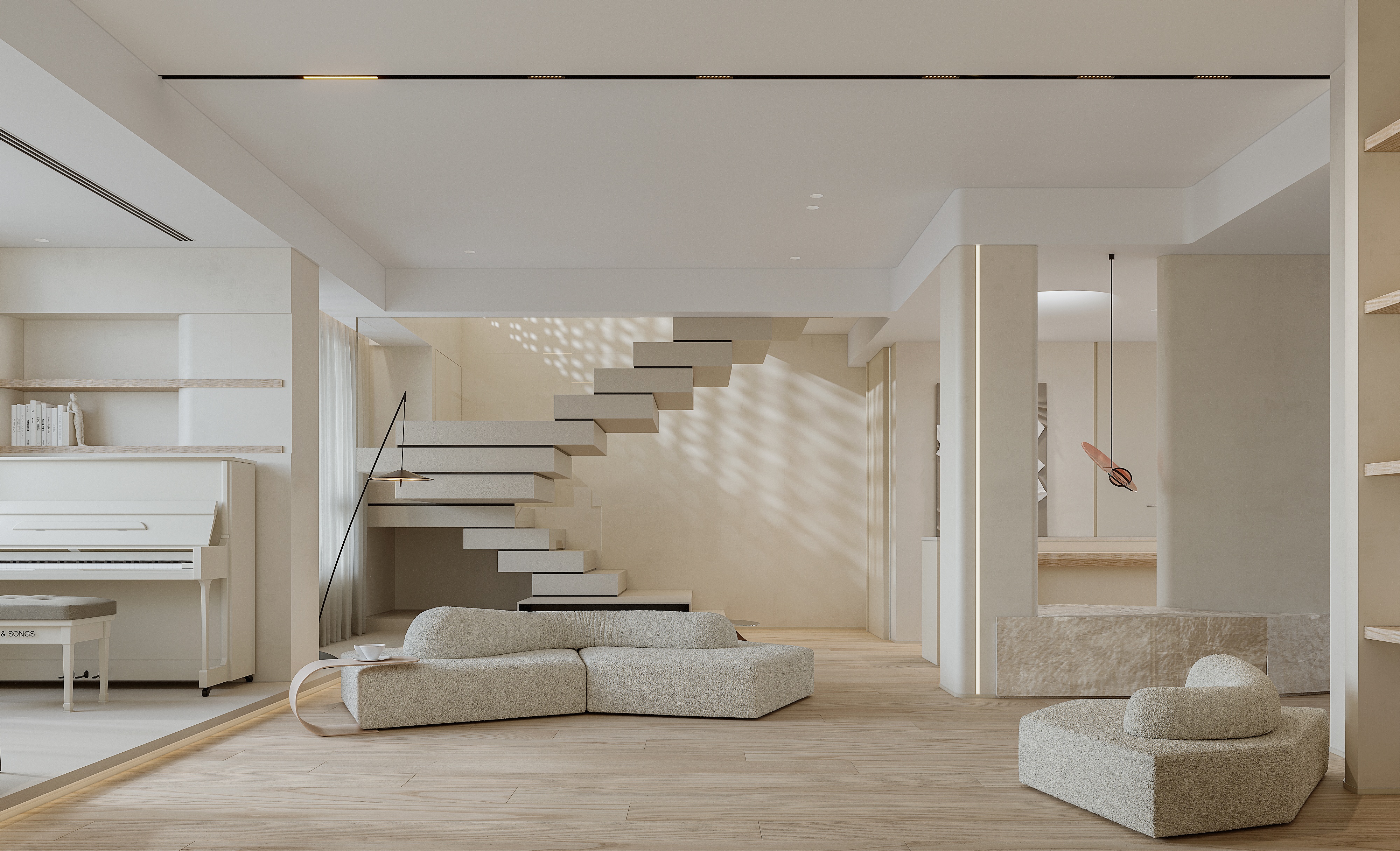 现代跃层 · 探索人心的美学空间-5