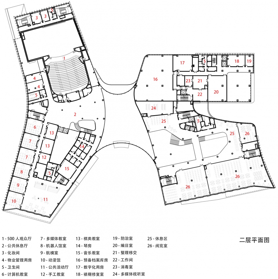 南通开发区公共文化中心丨中国南通丨同济大学建筑设计研究院（集团）有限公司-81