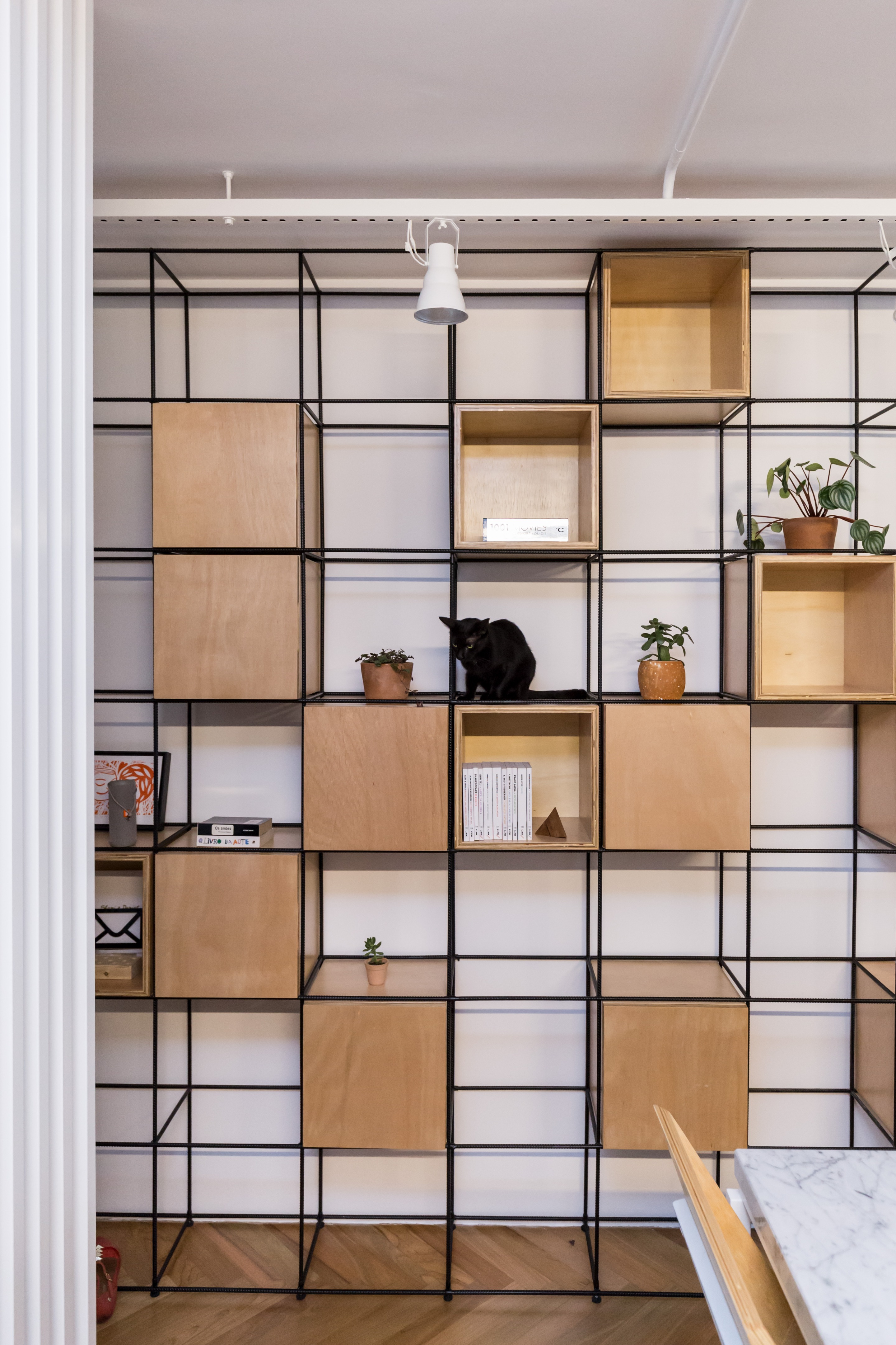 黑白灰的简约之家 | 巴西公寓设计案例-33