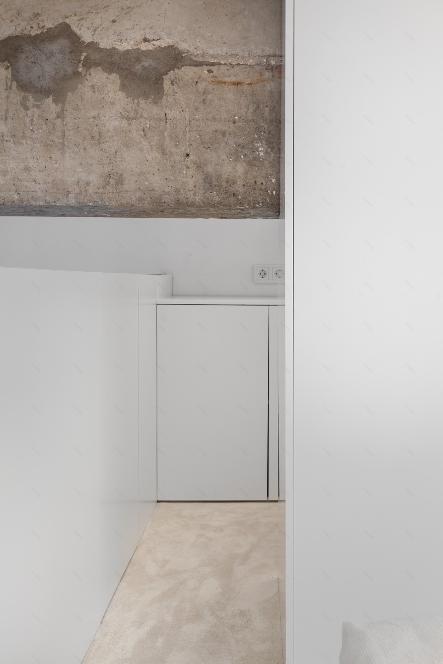 莫斯科 27㎡复古工业风公寓设计丨俄罗斯莫斯科丨Anton Lysko,Anastasia Zaytseva-23