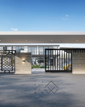 U”形景观住宅—象物建築空間